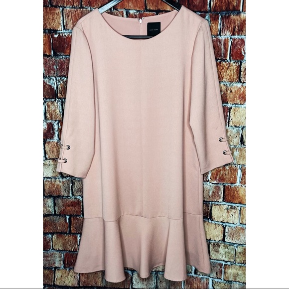 Alex Marie Marian Peach Parfait Shift Dress - Picture 4 of 4